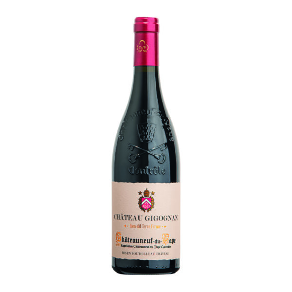 Chateau Gigognan – Chateauneuf Du Pape Lieu dit Terre Ferme Rouge - 2020 <p style="color: green;">BIO</p> (per fles te bestellen)